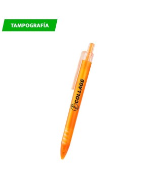 Bolígrafo de plástico Evia.
