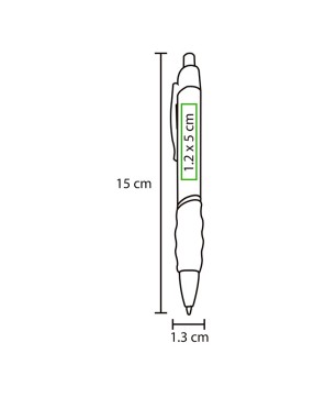 Bolígrafo de plástico Beta.