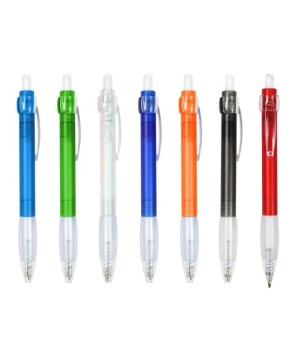 Bolígrafo de plástico Argos.