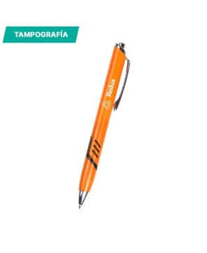Bolígrafo de plástico Andros.