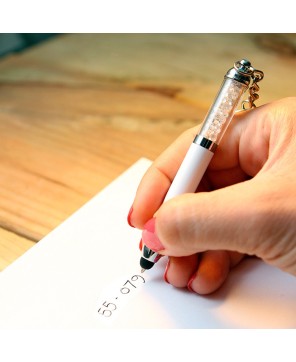 Bolígrafo mini llavero West.