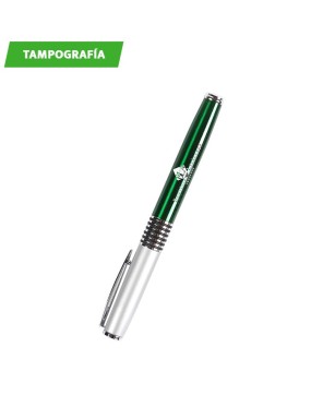 Bolígrafo metálico roller ball Bakuba.