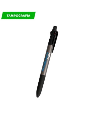 Bolígrafo de plástico 3 en 1.