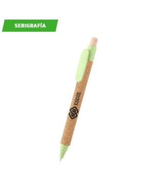 Bolígrafo de corcho Cantabria.