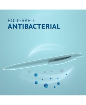 Bolígrafo antibacterial.