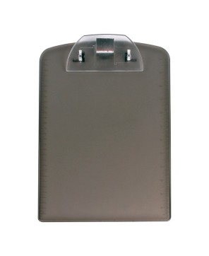 Tabla de plástico con clip para documentos.