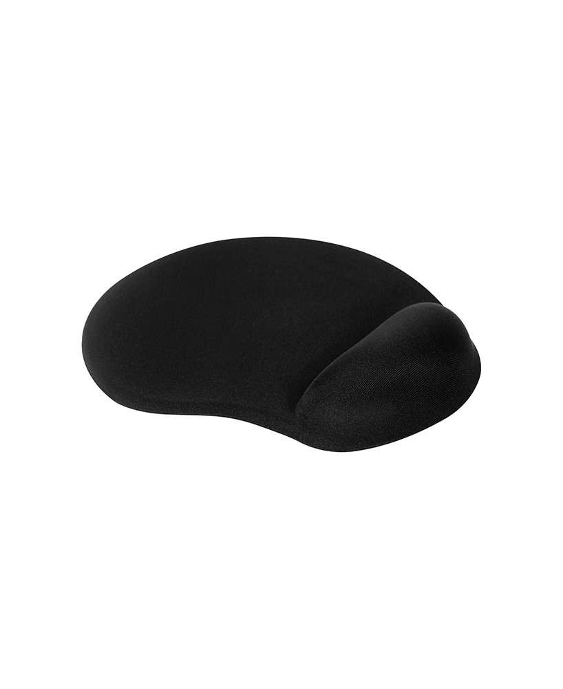 Mouse pad con soporte de silicón.