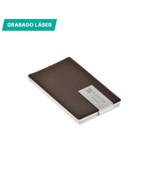 Porta tarjetas ejecutivo.