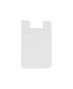 Porta tarjetas para celular.