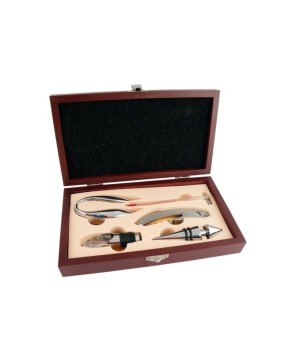 Set para vino Merlot.