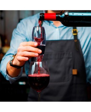 Decantador de vino.