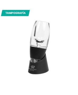 Decantador de vino.