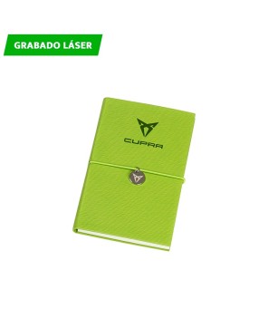 Libreta con 96 hojas.