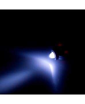 Llavero de plástico con luz led.