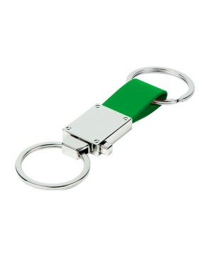 Llavero en aleación de zinc Detroit.