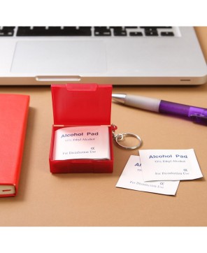 Llavero contenedor con 10 pads.