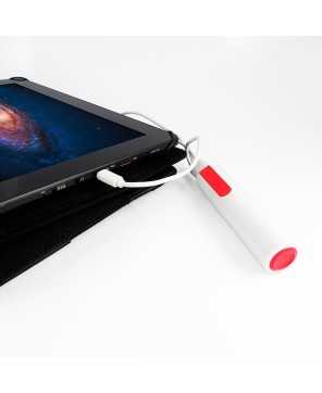 Power bank de 2,200 mAh.