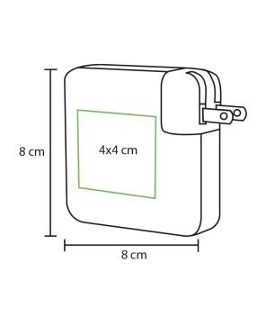 Cargador Inalámbrico de 6,700 mAh.