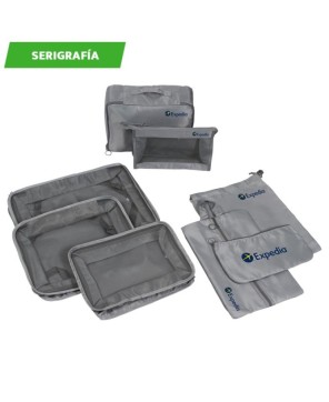 Set de bolsos organizadores.